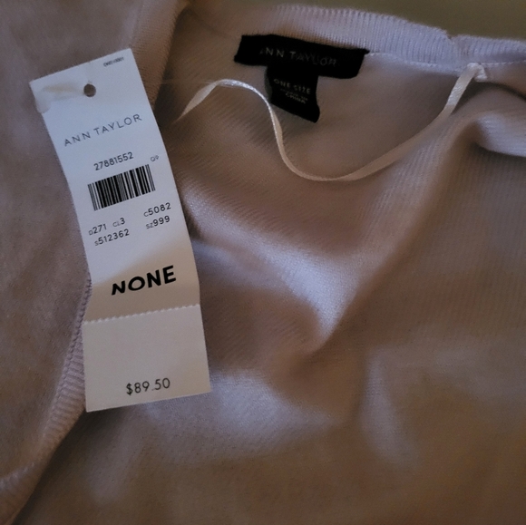NEW Ann Taylor Poncho/Wrap one size - Picture 5 of 6